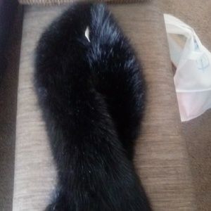 Faux fur wrap